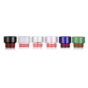 Replacement 810 Wide Bore Glass material Drip Tip Vape Accessory For Vape Tank RTA RDA
