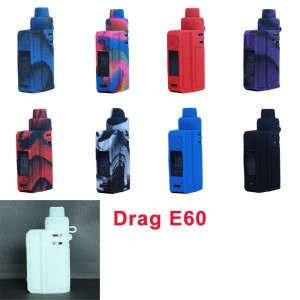 Voopoo Drag E60 Kit Protective Vape Silicone Case Durable Skin, Sleeve, Cover, Wrap, Gel, Case