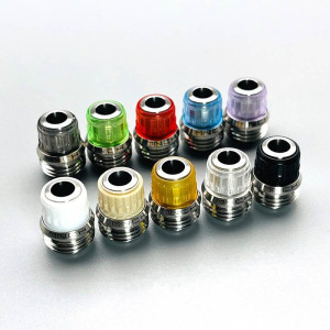 Monarchy Cyber Style Drip Tip Kit with 4 BB hybrid drip tip PC POM PEI PEEK for BB billet box Vape Accessory