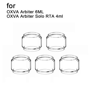 Replacement Pyrex Fat Bubble Glass Tube Tank For Arbiter Solo RTA / Arbiter RTA