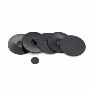 5pcs/lot 22mm 24mm Black White POM Heat Insulation Gasket Vape Shim Filler Piece for atomizer mod avoid scratch Tool accessories