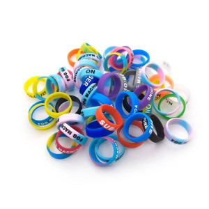 20PCS OD 22mm Protective Silicone Case Ring Electronic Product Silicon Vape Rings Vape Band