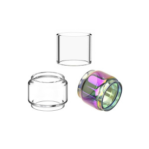 Smok TFV9 TFV16 TFV18 RTA Tank Atomizer Replacement Rainbow Clear Fat Straight Vape Glass Tank Tube