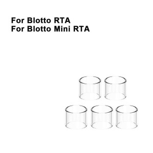 Replacement Pyrex Straight Glass Tube Tank For Blotto RTA / Blotto Mini RTA