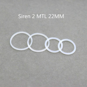 5Pack Digiflavor Siren 2 22MM MTL Vape Tank Replacement Silicon O-Ring Seal Ring