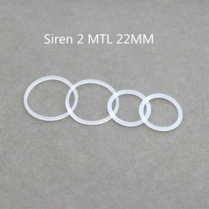 3Pack Digiflavor Siren 2 22MM MTL Vape Tank Replacement Silicon O-Ring Seal Ring