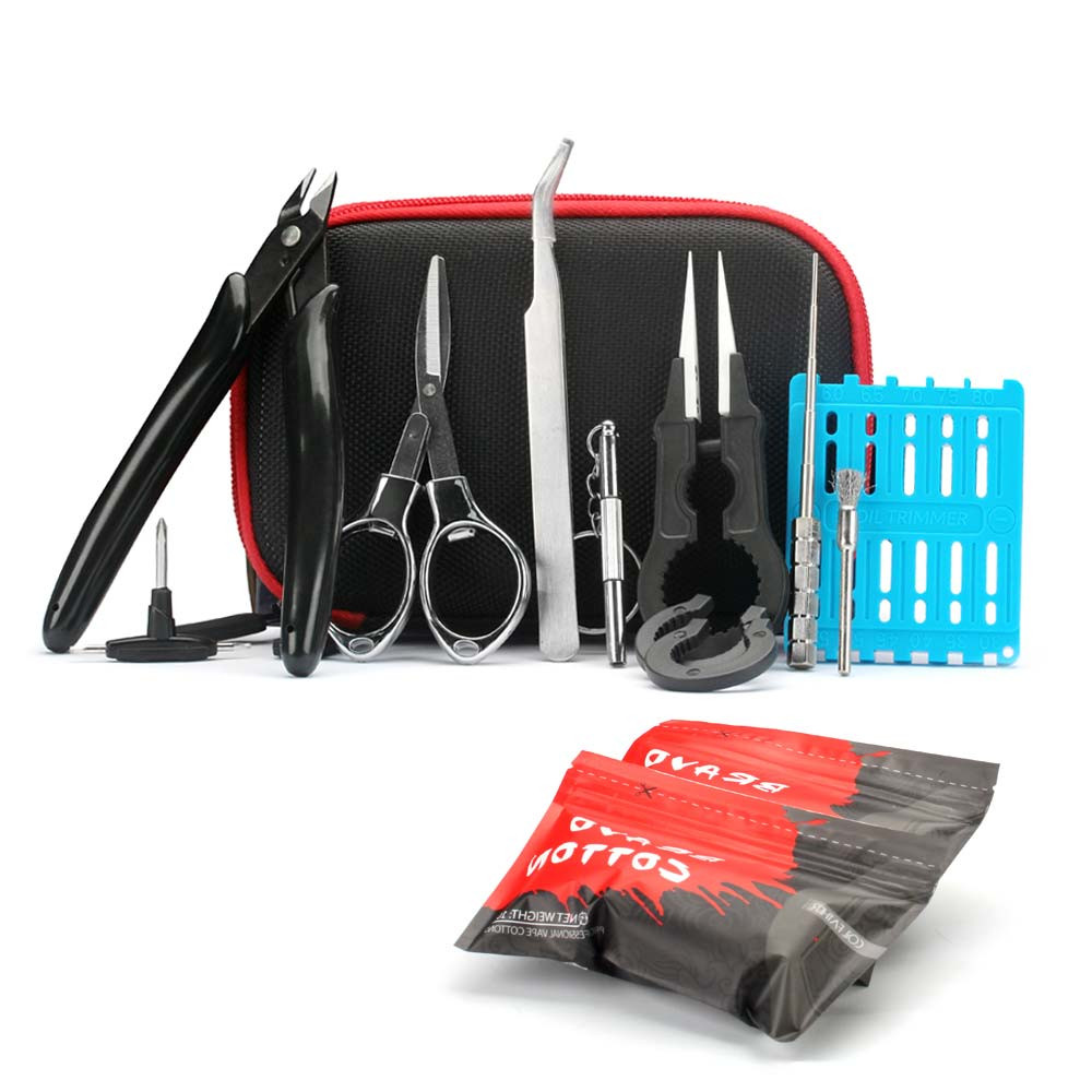 DYI Tool Kit with Bag Tweezers Pliers Wire Heaters Kit Coil Jig US Ship 