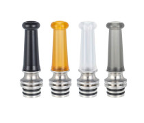 510 Long MTL Drip Tip For Vape 510 Tank RTA POM PEI PC SS