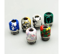 510 Drip Tip Stainless Steel Marble Heat Resistance mouthpiece For BSKR Berserker V2 MTL vape RTA