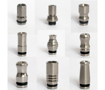510 Silver Color Stainless steel metal Drip Tips Tip Mouthpiece For Vape Tank RTA RDTA