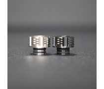 510 To 510 Stainless Steel Drip Tip Adapter Connector