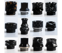 Black Color 810 Universal Drip Tip Wide Bore Mouthpiece for Vape Accessory 
