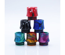 810 Drip Tip Resin Vape Mouthpiece Wide Bore Drip Tip Fit for Voopoo 510 810 RDA RTA Tank Vape Atomizer