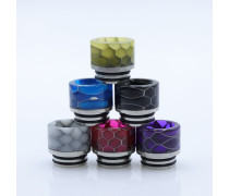 810 Drip Tips Stainless Honeycomb Flat Serpentine Resin For Joyetech RTA TAnk