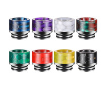 810 Drip Tips Stainless Honeycomb Flat Serpentine Resin For Joyetech RTA TAnk