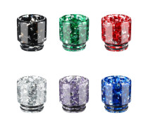 810 Epoxy Resin Drip Tip Mouthpiece Universal Bore Wide Drip Tip For Vape RTA Tank Vape Accessory