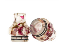 810 Resin Mouthpiece Vape Drip Tips New Style Rose Flower For Vape 810 RTA RDA Tank