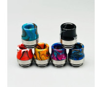 810 Universal Stainless Steel Resin Vape Mouthpiece Drip Tip Tips With holes Anti Explosion Oil for Geekvape , Smok, Vaporesso RTA Tank