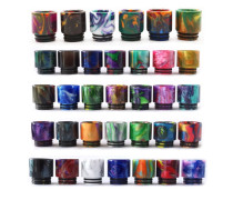 Universal Colorful Resin 810 Drip Tips for Vape | Fit for TFV8 etc. | Durable & Stylish Accessory RTA Tank Vape Accessory 