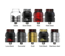 Authentic ThunderHead Creations X Mike Vapes Blaze Solo Vape RDA Tank 24mm 810 Drip Tip 2ML Atomizer Single Coil Deck 