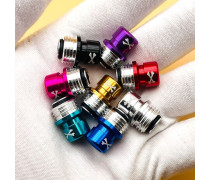 Bone Man Style BB Drip Tip Aluminum Material Mouthpiece For SXK Billet BB Boro Tank KBR,Frend Mod,Pulse AIO Vape Accessory
