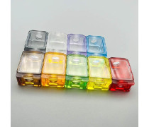 Hot Selling Colorful PC Prc Style Crystal Boro Tank for SXK BB / Billet AIO Box Mod Kit