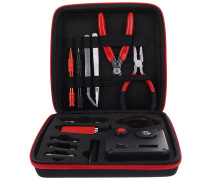 V3 Jig Meter DIY Kit All-in-One Electronic Cigarette Of Vape Ceramic Tweezers Heat Wire Pliers Tool Bag 521 Mini Tab Scissors