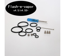 Flash-e-vapor v4.5 v4.5+ RTA Tank Gaskets Replacement Silicone Seal Ring O-Ring Sealing Set With Air Pin