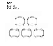 Replacement Pyrex Fat Bubble Glass Tube Tank For Kylin M Pro / Kylin M