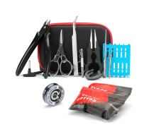 X9 Master V3 Tool Kit DIY Tools Kit Vape Bag Tweezers Pliers Wire Coil Jig Winding for RDA RTA RDTA Atomizer
