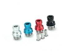 Mission XV Cosmos V2 Booster Style Integrated Aluminum Stainless Steel Drip Tip for sxk BB Billet Boro AIO Box Mod 