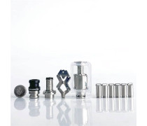 MISSION KB2 Style RBA Tank Full Kits Rebuildable Bridge for BB Billet Box Boro DotAIO V1 V2 Mod with 7pcs Air Pins
