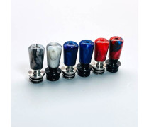 510 Stainless Steel + Resin Long Drip Tip 510 mouthpiece Random Colors