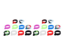 Iwodevape Vape Bands Hanging Ring for 20mm Inner Diameter Devices 20-PACK Random Color Delivery
