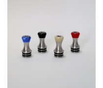 20mm Multicolor 510 Universal Drip Tips - Premium Stainless Steel Design for E-Cigarettes RTA Tank Atomizer Vape Accessory 
