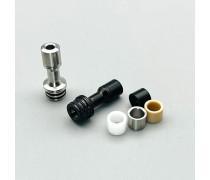 Newest 415 Long drip tip 510 thread mouthpiece vape tips for RDA RBA RTA tank atomizers Vape accessory