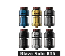 Authentic ThunderHead Creations & Mike Vapes THC Blaze Solo RTA Vape Atomizer