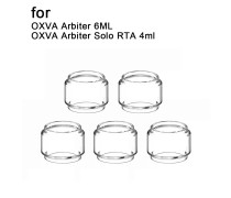 Replacement Pyrex Fat Bubble Glass Tube Tank For Arbiter Solo RTA / Arbiter RTA