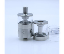 Titanium pNeumatyca Style RTA Rebuildable Tank 22mm 316SS Atomizer with 4.2ml Tank Tube 