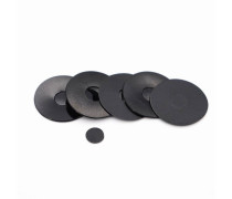 5pcs/lot 22mm 24mm Black White POM Heat Insulation Gasket Vape Shim Filler Piece for atomizer mod avoid scratch Tool accessories