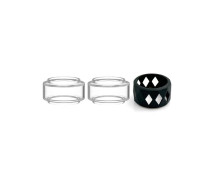 Wotofo Profile X , Vandy Vape Kylin M Pro Tank RTA Silicone Ring Atomizer Replacement Clear Fat Straight Vape Glass Tank Tube