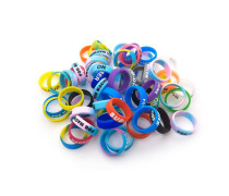 20PCS OD 22mm Protective Silicone Case Ring Electronic Product Silicon Vape Rings Vape Band