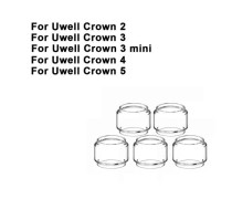 Replacement Pyrex Fat Bubble Glass Tube Tank For Uwell Crown 5 Crown 4 Crown 3 Mini 2