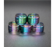 Geekvape Z Zeus X , Zeus X Mesh , Z Fli, Z Subohm, ZX, Z Tank SE Tank RTA Atomizer Replacement Rainbow Multicolor Fat Vape Glass Tank Tube