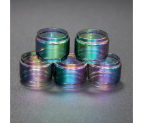 Hellvape Dead Rabbit V3 Tank RTA Atomizer Replacement Rainbow Multicolor Fat Straight Vape Glass Tank Tube