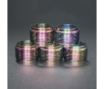 OXVA Arbiter 2 Tank RTA Atomizer Replacement Rainbow Multicolor Fat Vape Glass Tank Tube