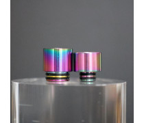 2Pcs 810 & 510 SS Multicolor Drip Tip Mouthpiece for Rainbow Color Vape atomizer RTA tank