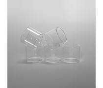 Vapefly Alberich MTL 3ml RTA Atomizer Replacement Clear Straight Vape Glass Tank Tube