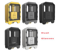 ThunderHead Creations Blaze Bridge with Sliding Boro Tank for BB / Billet / Boro Box Mod Dual Glasses