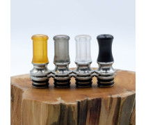 4Colors Universal 510 MTL Drip Tips – Stainless Steel Fit for Smok, Aspire, Voopoo, Vaporesso & Geekvape Vape RTA Tank